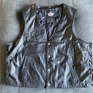 Harley Davidson Vest Leather